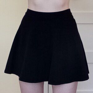 Forever 21 A-line Black Mini Skirt